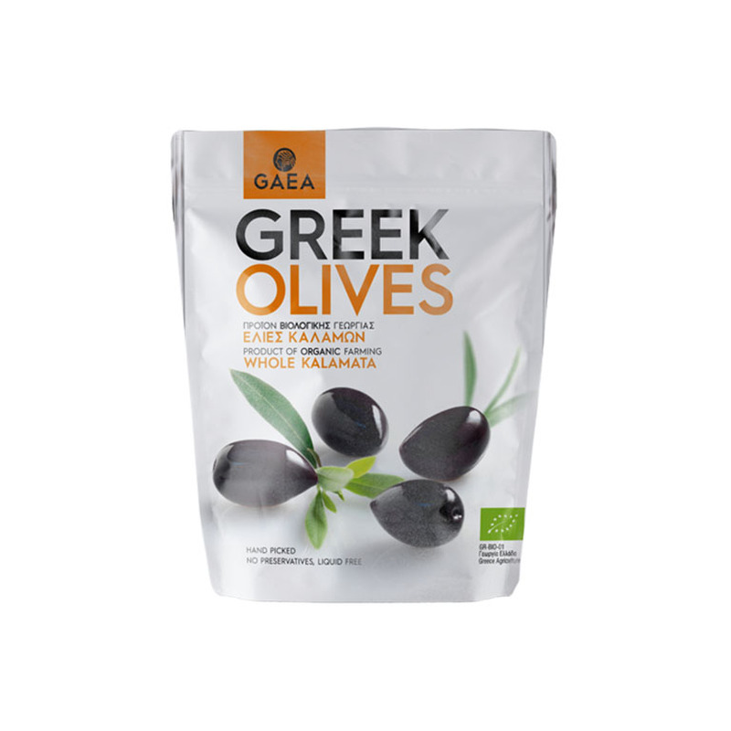 Orgaanilised Kalamata oliivid, GAEA, 150g
