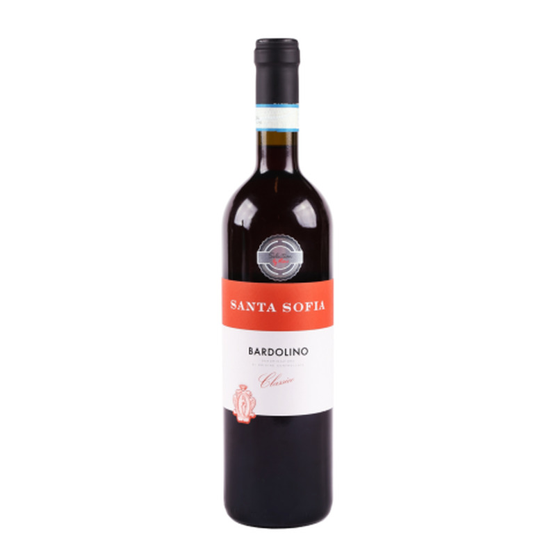 Kaitstud päritolunimetusega vein Santa Sofia Bardolino Classico 0,75l