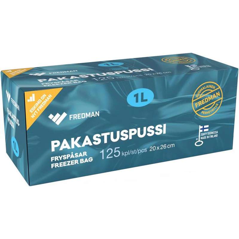 Fredman Eskimo külmutuskotid 1L 125tk