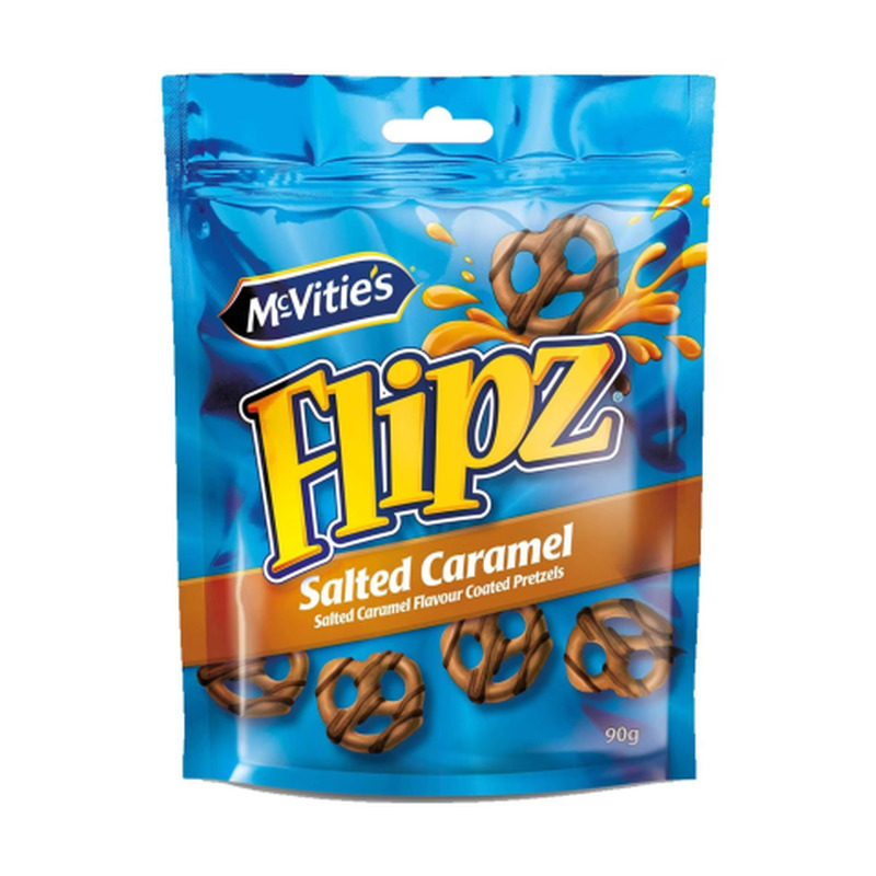 Soolakringlid Flipz Salted Caramel 90g