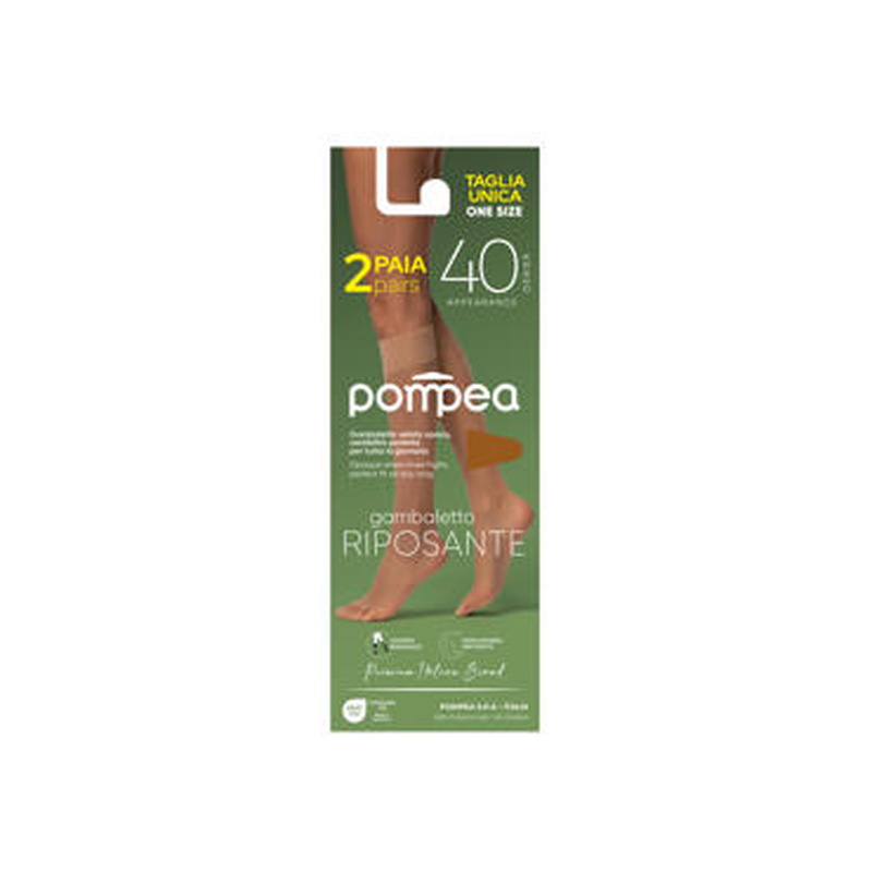 Põlvikud POMPEA Riposante 40d ambrato 2p