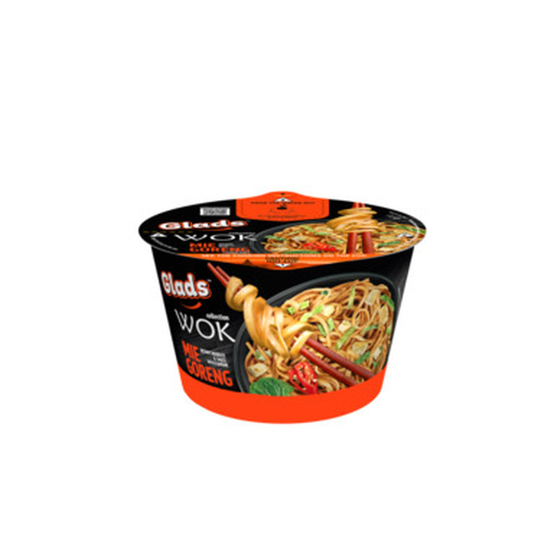 GLADS WOK Kiirnuudlid Mie Goreng kastmes 95g