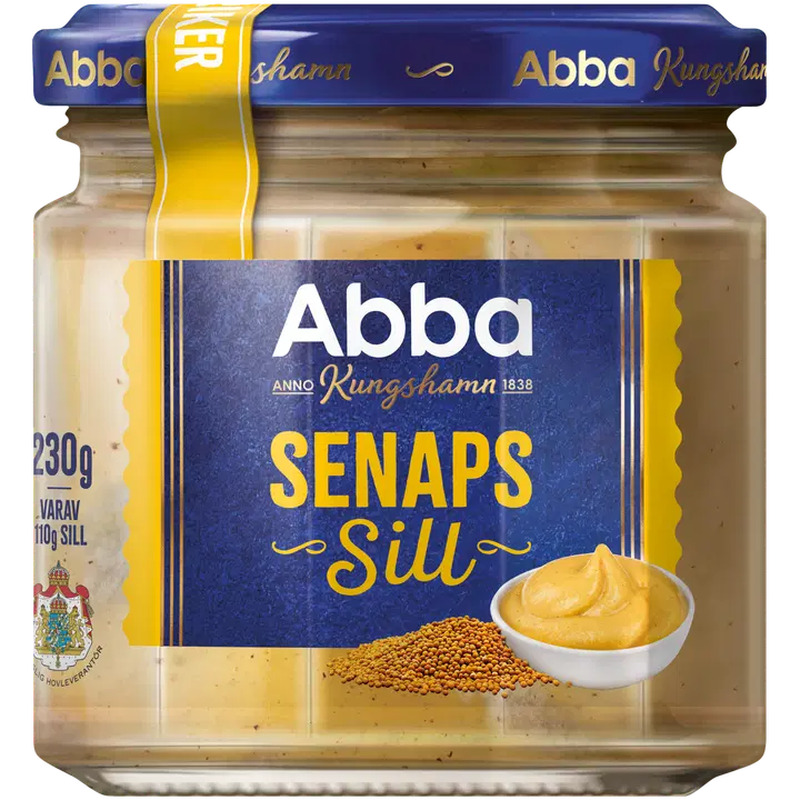 Abba Heeringas Sinepikastmes 230 G