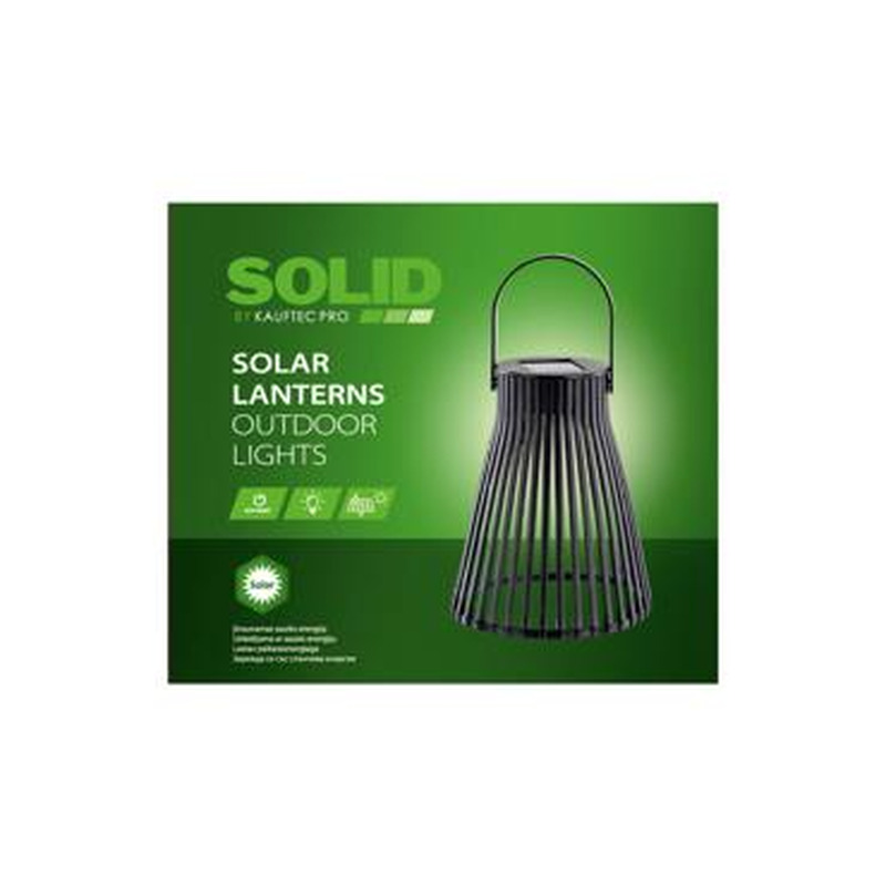 Päikesepaneeliga aialatern SOLID