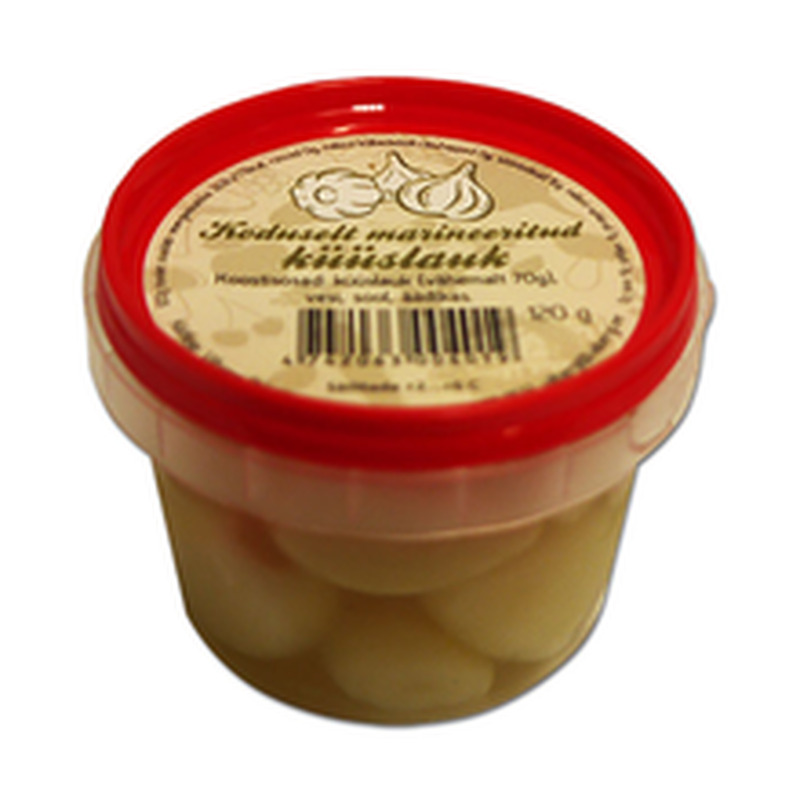 Koduselt marineeritud küüslauk plasttops 120g