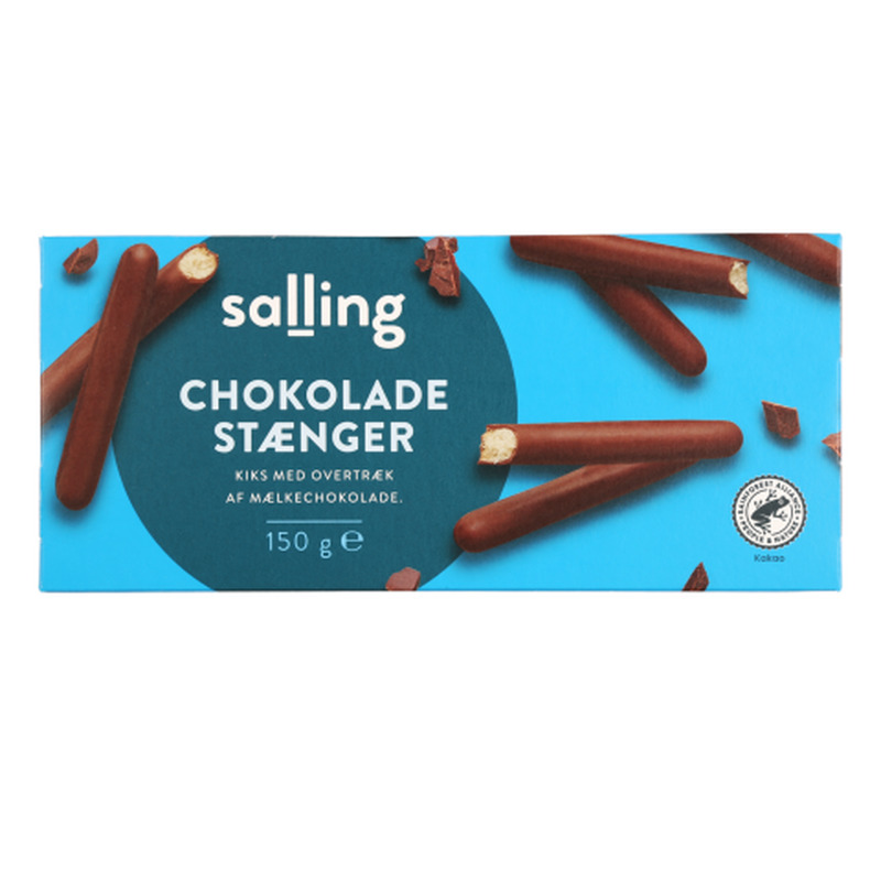 Küpsised piimašokolaadiga kaetud Salling 150g