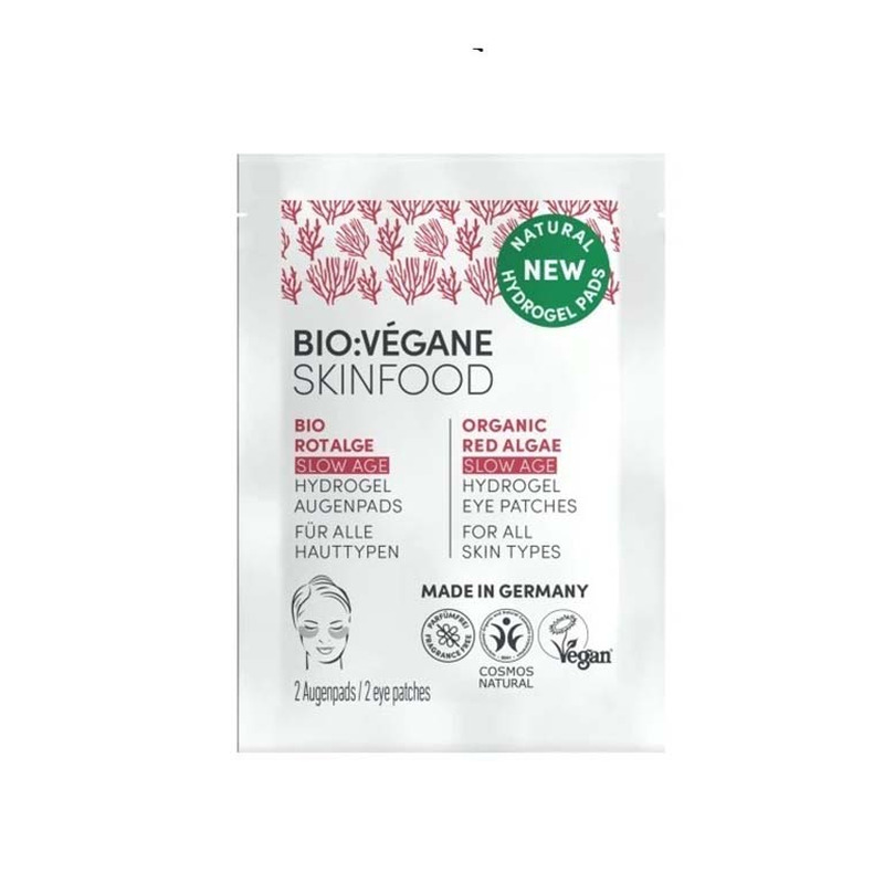 Super Silmapadjad Hüdrogeel Orgaaniline Punavetikas, BioVegane, 2tk