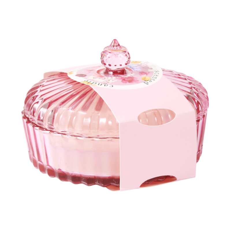 Lõhnaküünal Cozy Home 13*9cm roosa SS26