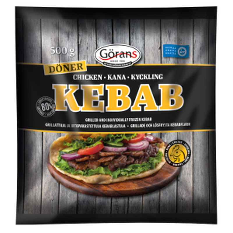 Görans Döner kanakebabi laastud 500g