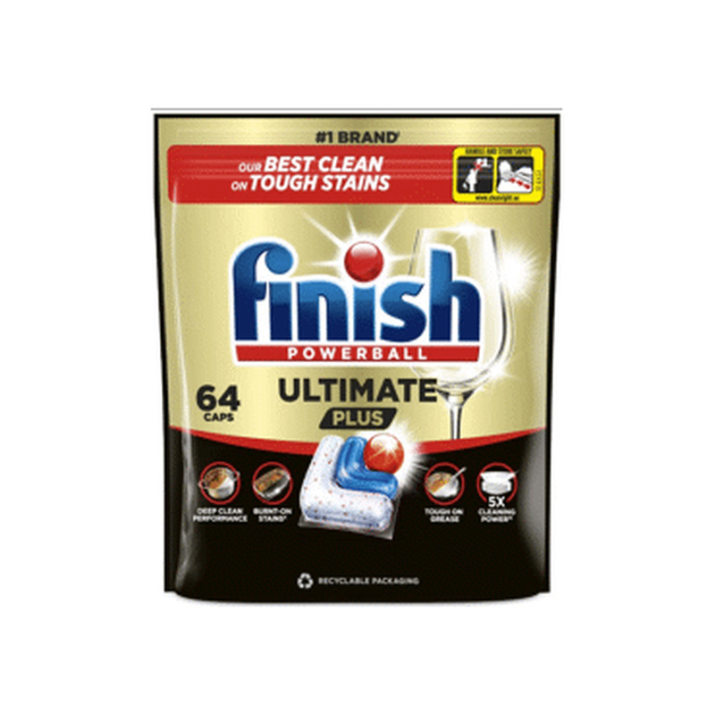 Nõudepes.tabl.FINISH Ultimate Plus 64tk