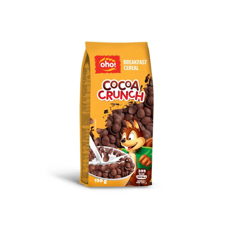 Hommikuhelbed kakaoga, OHO, 150g