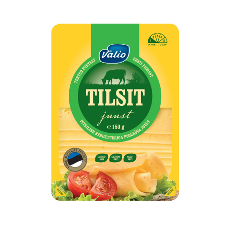 Juust Tilsit viilutatud Valio 150g