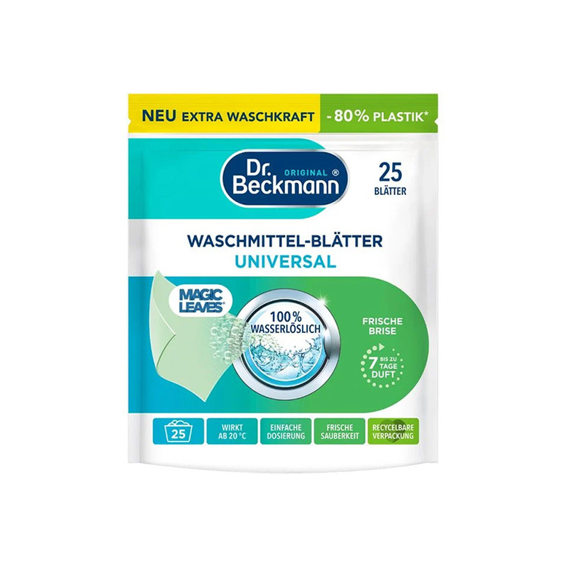 Pesuvahendi lehed DR. BECKMANN Universal 25 tk
