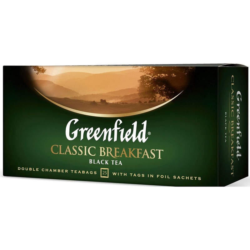 Greenfield Must Tee Classic Breakfast Must Tee 2g*25tk