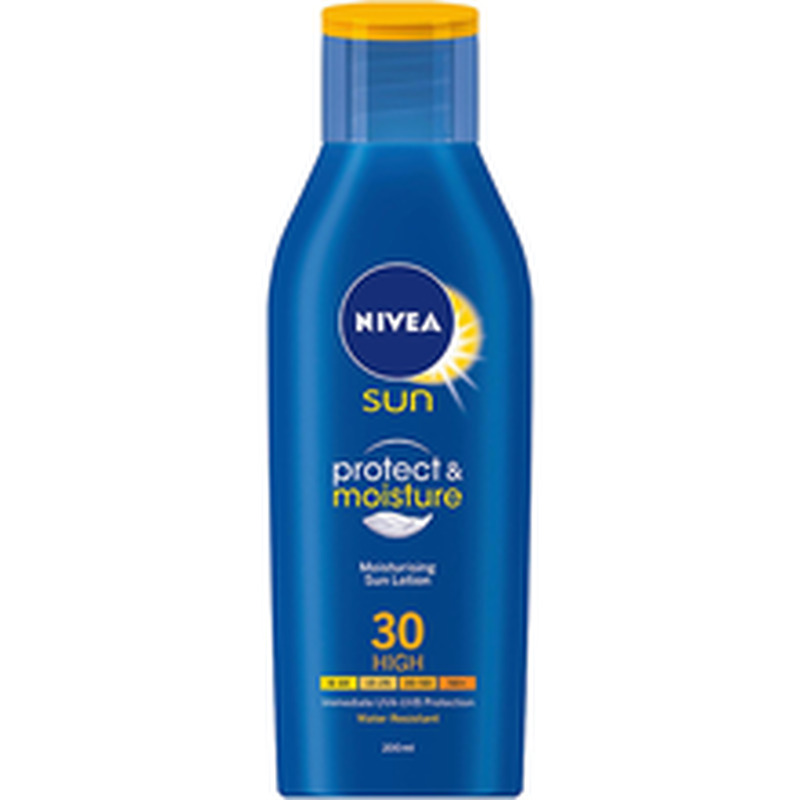 Päevituspiim niisutav SPF30, NIVEA, 200 ml