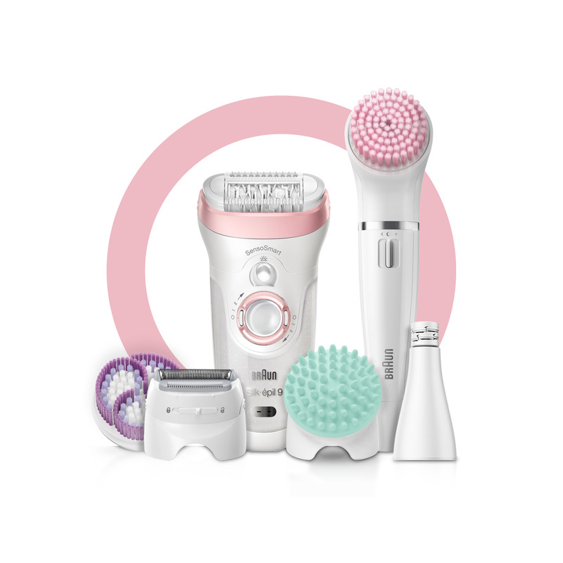 SES9-995BS Braun epilaator Silk•èpil®9 SensoSmart Beauty Set