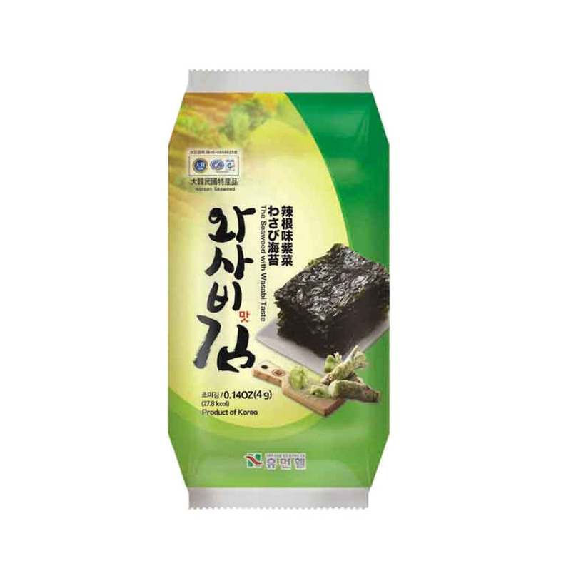 Wasabiga merevetika snäkk, 4g