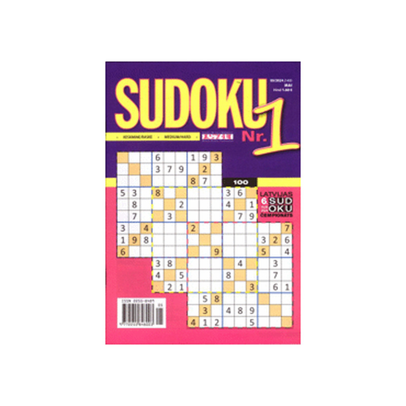 Ajakiri Sudoku nr.1