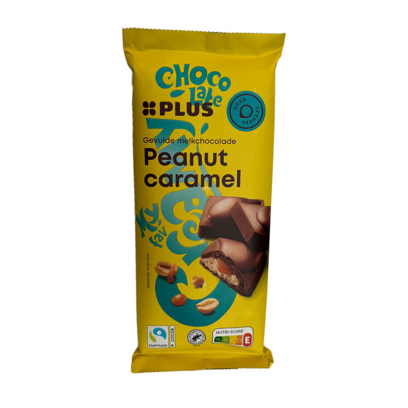 Piimašokolaad karamelli- ja pähklitäidisega, 190 g