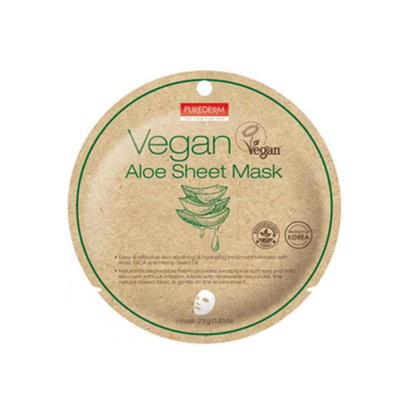 Kangasmask PUREDERM Vegan Aaloe