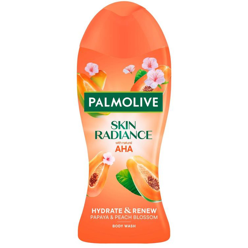 Dušigeel Skin Radiance AHA Papaya Peach, PALMOLIVE, 500ml