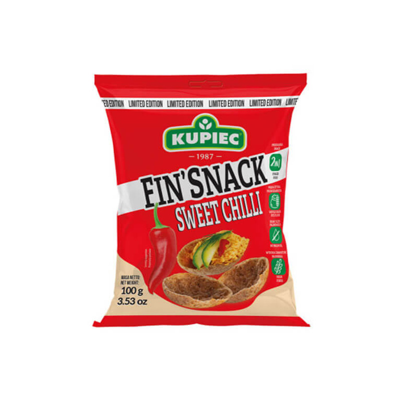 Leivakrõpsud Kupiec Fin’snack Sweet Chilli 100g