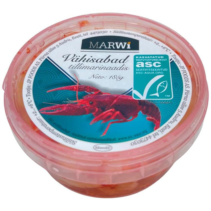 Marwi Vähisabad Tillimarinaadis 185 G As