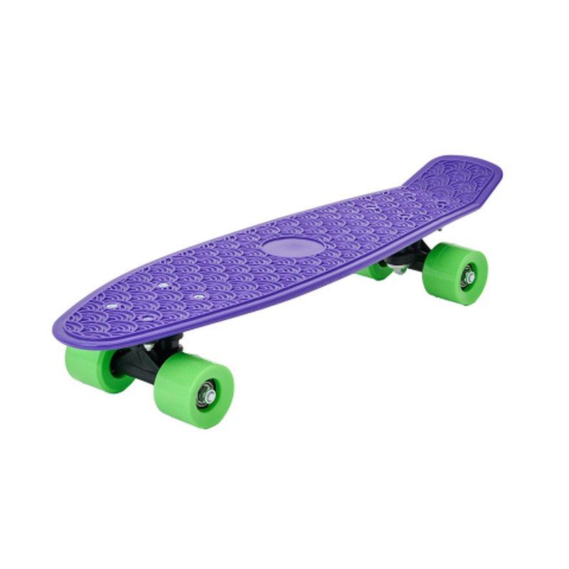 Laste rula Bimbo Bike lilla/roheline