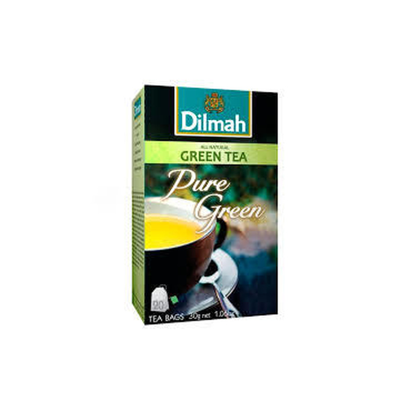 Roheline tee DILMAH Pure Green 20x1.5g