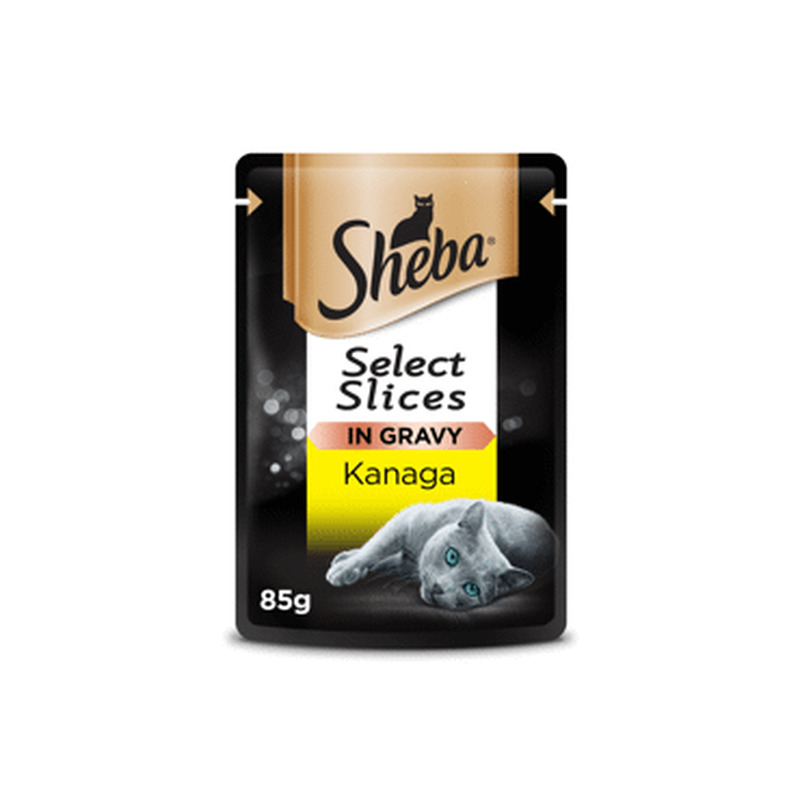 Kiisueine SHEBA kanalihaga, kastmes 85g