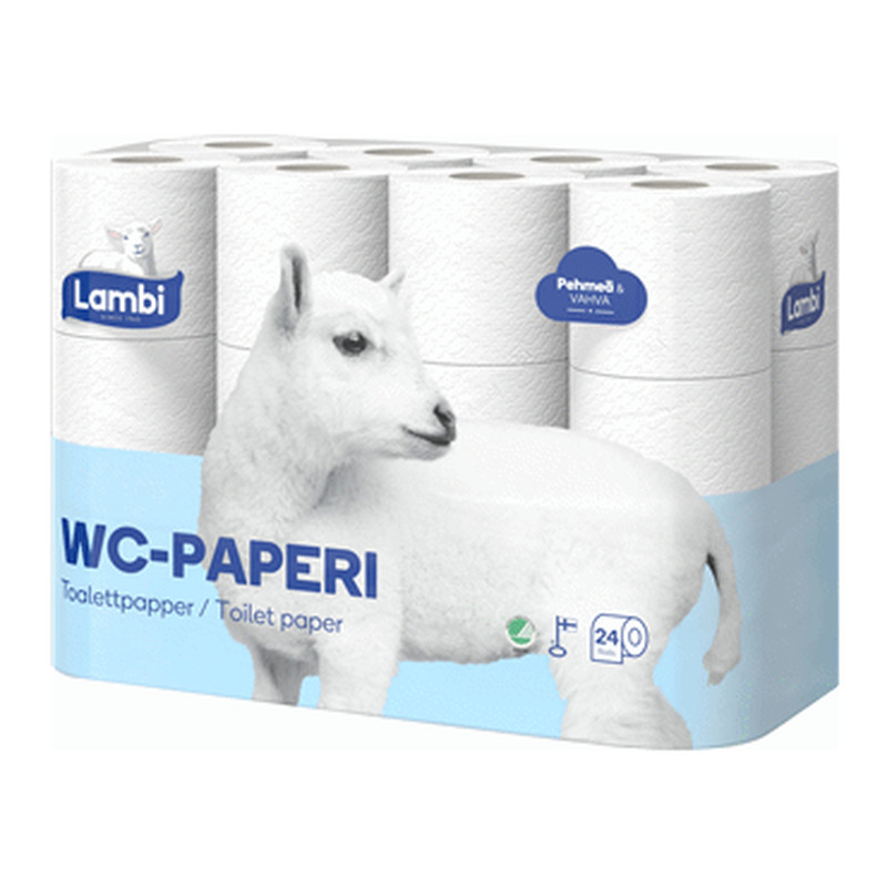 WC paber LAMBI 3kih 24 rulli