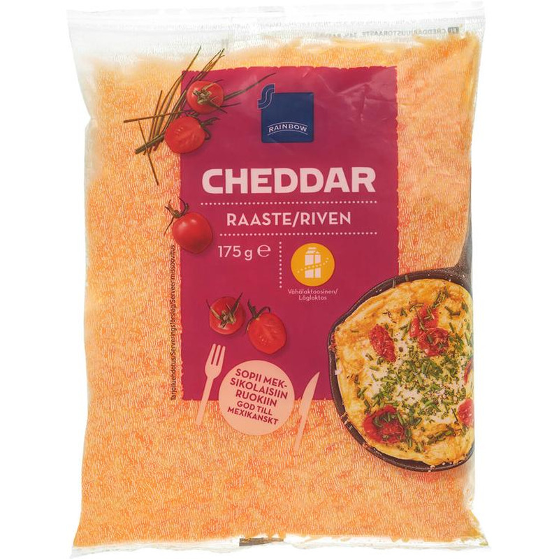 Cheddari riivjuust, 175 g