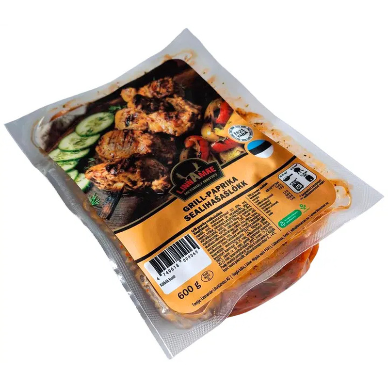 Linnamäe Grill-paprika sealihašašlõkk 600g