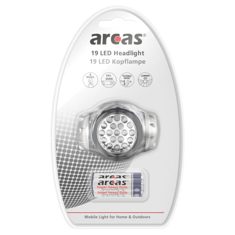 Esilamp Arcas 19xLED-KL + 3 x AAA
