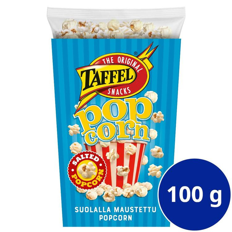 Taffel Popkorn soolaga 100g