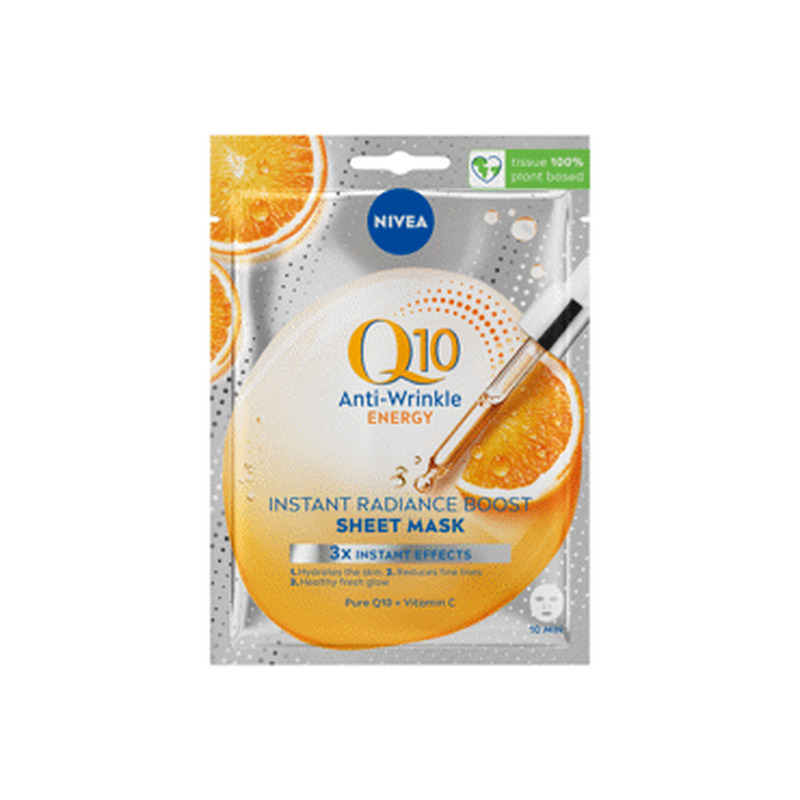 Kangasmask NIVEA 10-min Q10 Plus C 1tk