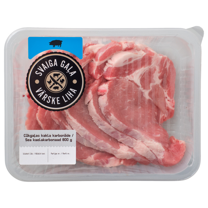 Seakaelakarbonaad, viilutatud