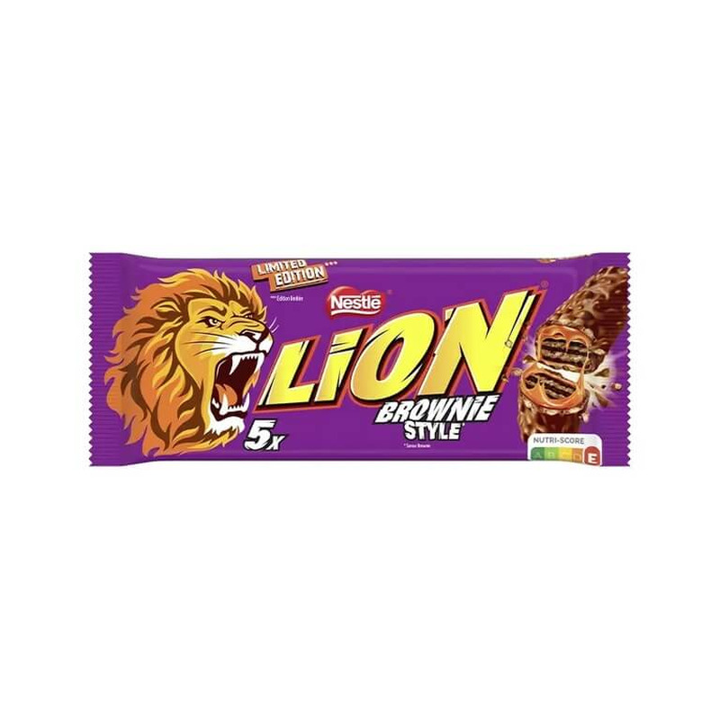 Šokolaadibatoon LION Brownie 5x30g