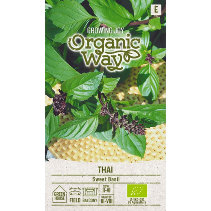 Seemned Organic Way Vürtsbasiilik Thai OW