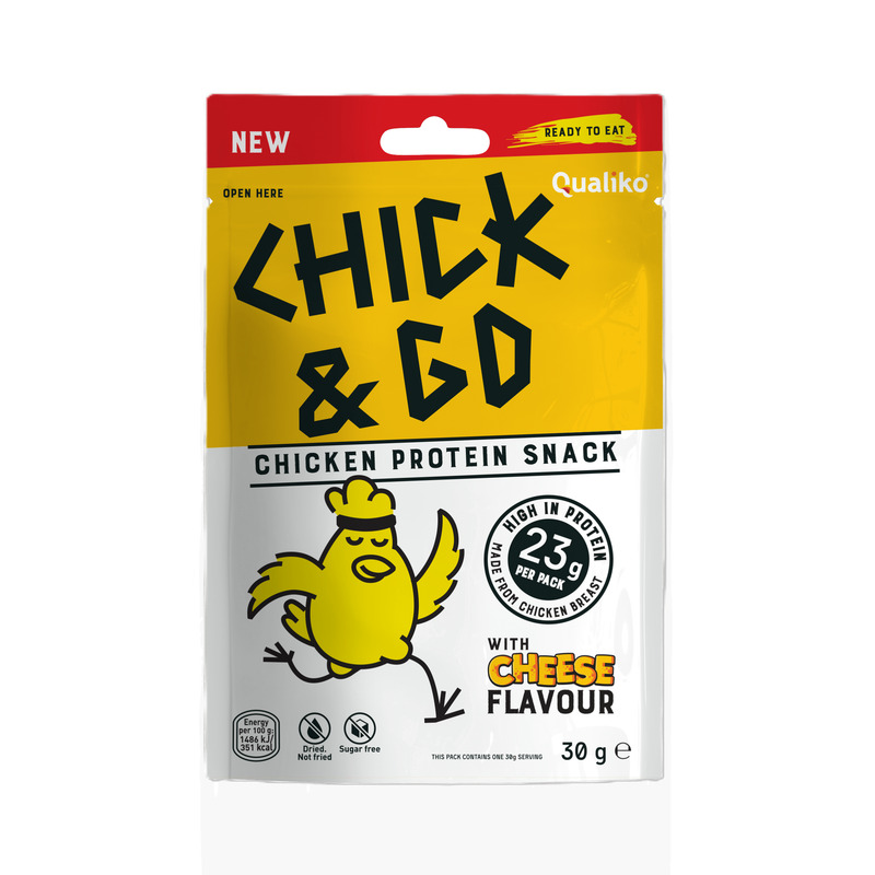 Chick&Go Kana Rinnafilee Viilud Kuivatatud Juustu 30g