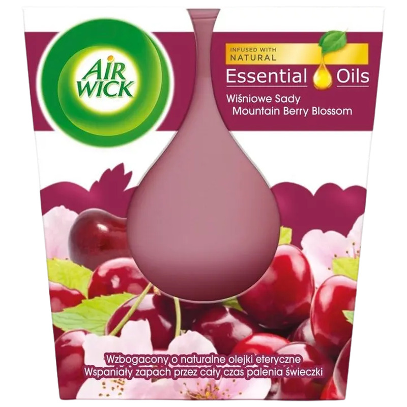 Air wick lõhnaküünal Classic Berry Blossom 105g