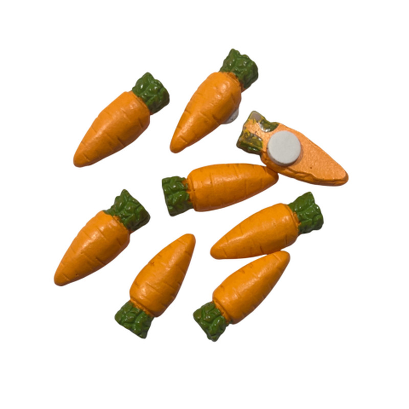 Lihavõttekleebised porgandid 8tk ES26