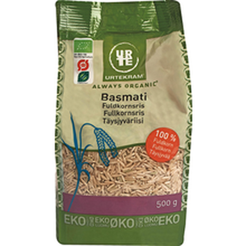 Urtekram mahetäistera-basmatiriis, 500 g