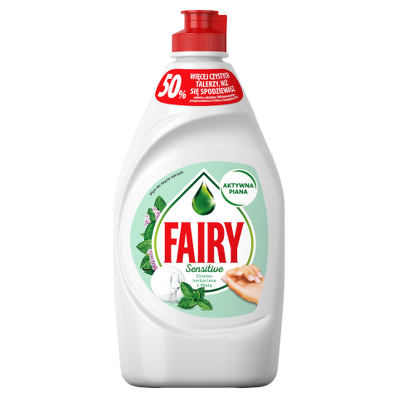 Nõudepesuvahend Fairy sensitive tea tree 450ml