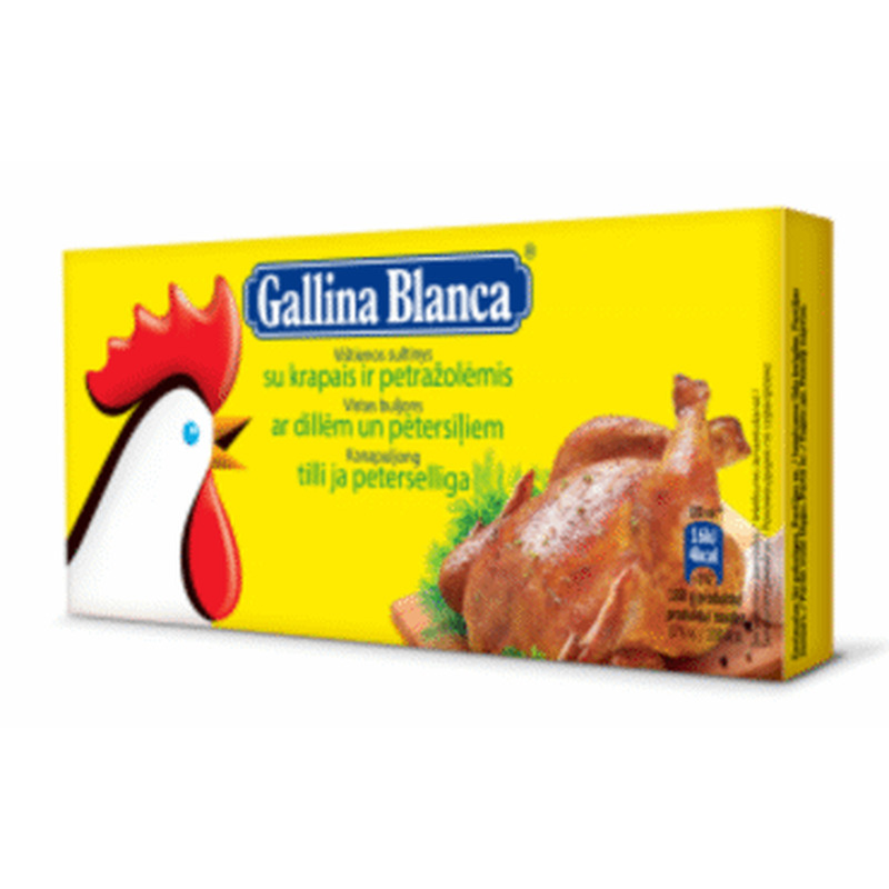 Kanapuljong till.GALLINA BLANCA 12x10g