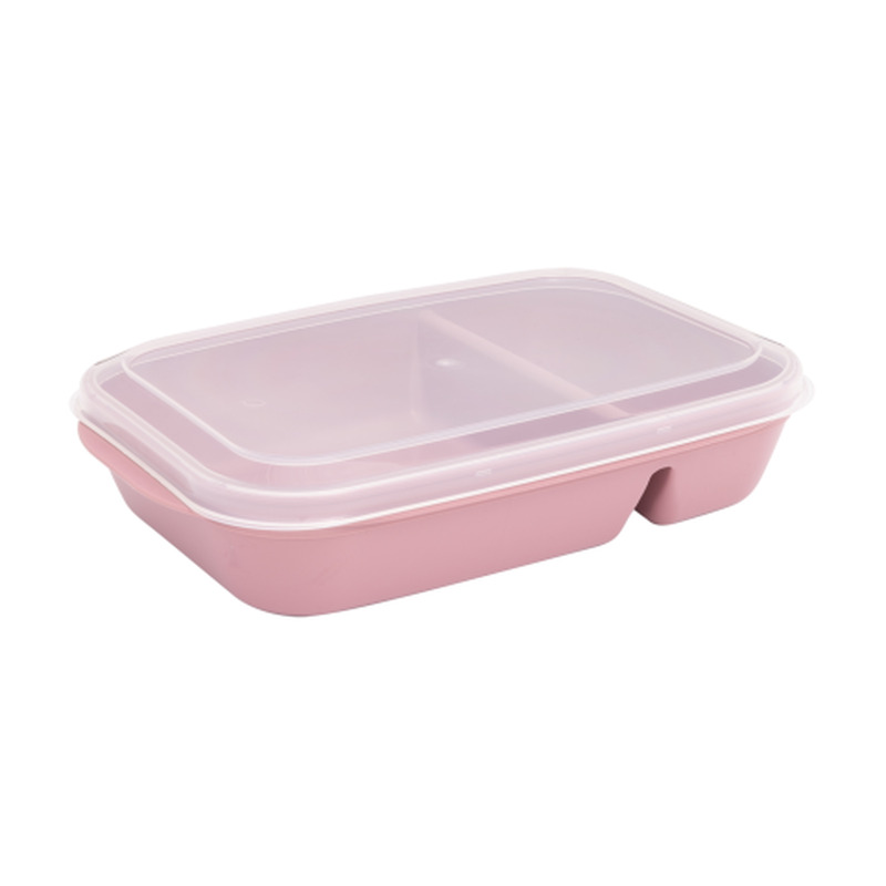 Toidukarp sektsioonidega Good Cook 1l roosa