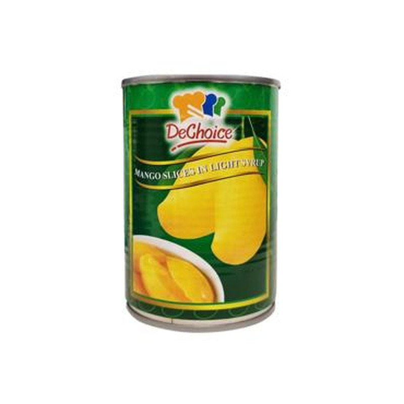 Mangoviilud siirupis DECHOICE 425g