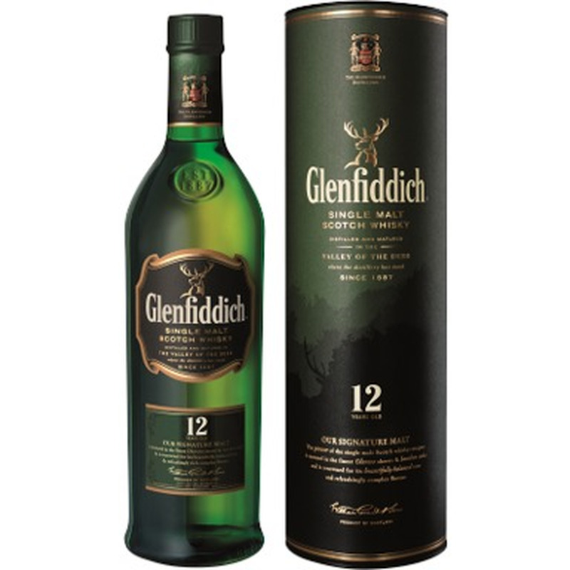 GLENFIDDICH 12Y Special Reserve whisky 40% 70cl (tuubis)