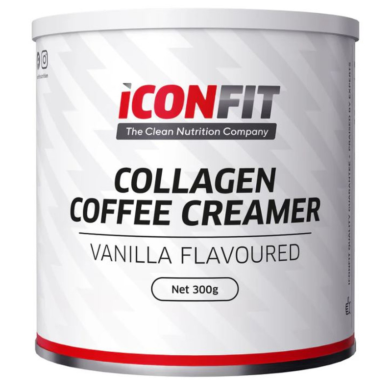 Kollageen kreemja kohvi maitseline - Vanilla, ICONFIT, 300 g