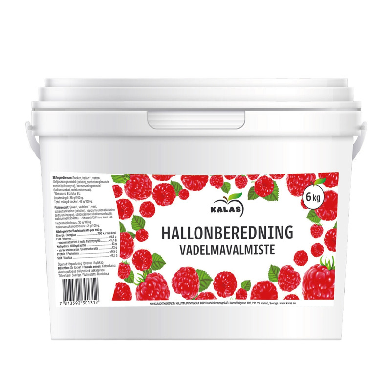 KALAS Vaarika marjakeedis 6kg (ämber)